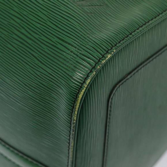 LOUIS VUITTON Epi Keepall 60 Boston Bag Green M42944 LV Auth 85274 - Picture 15 of 16